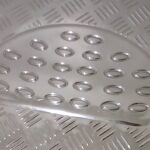 Tapis pvc effet metallisé gris métal (2)