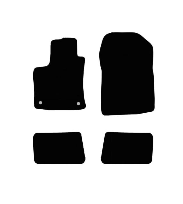 Tapis de voiture sur mesure pour Renault Twingo 2